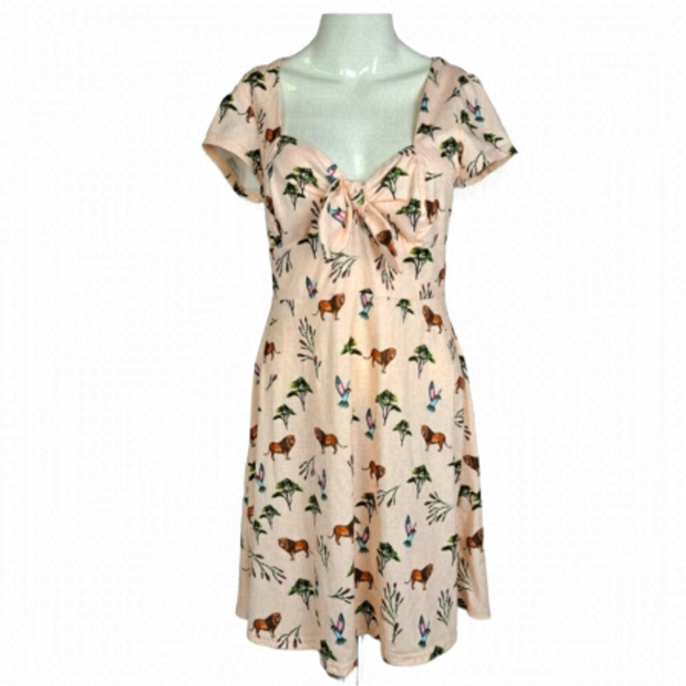 MOLLY Bracken Lili Sidonio Printed A-Line Dress